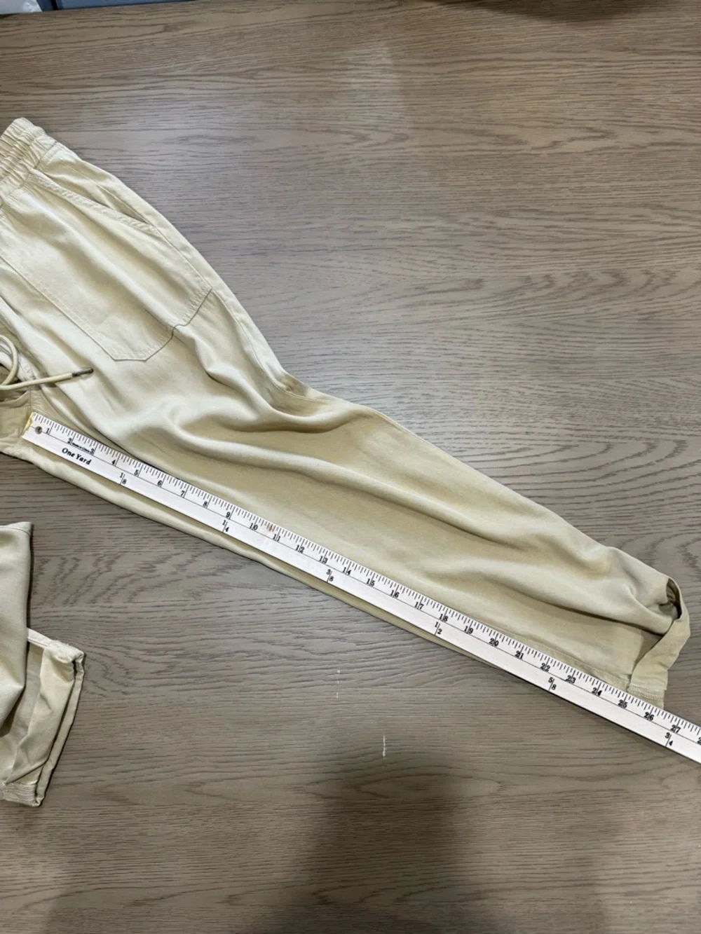 True Religion Rolled Jogger Pants Relaxed Drawstring Casual Streetwear Light Med
